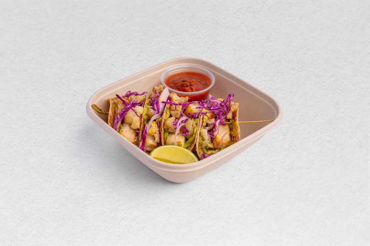 Cauliflower Tofu Tacos