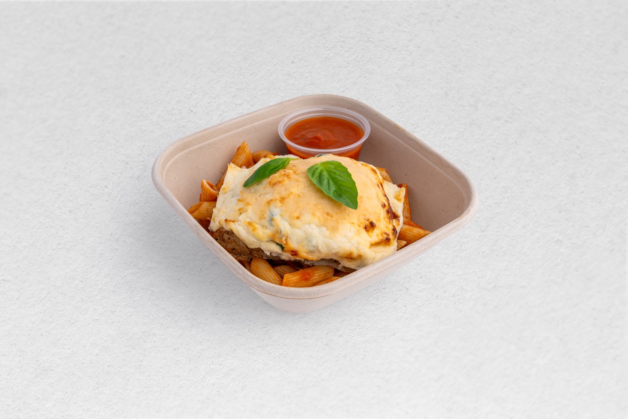 Fish Gratin with Penne