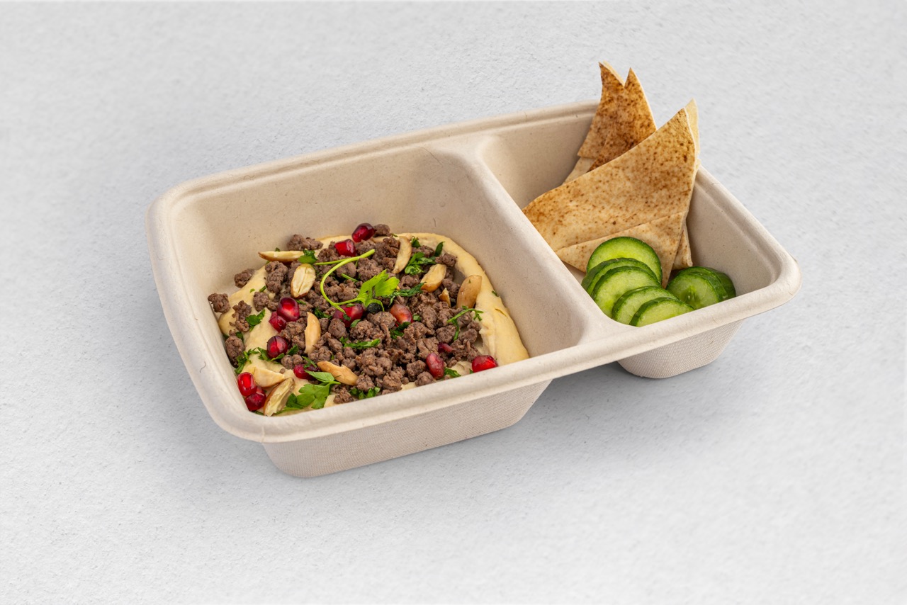 Minced Beef Hummus