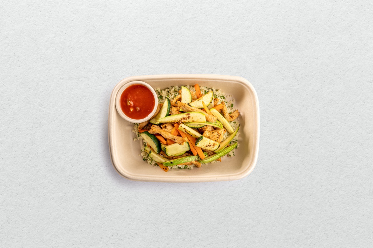 Pico de Gallo Chicken Couscous
