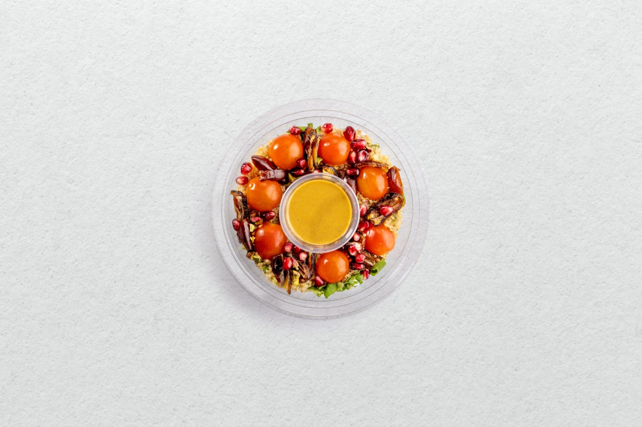 Pomegranate Date Salad