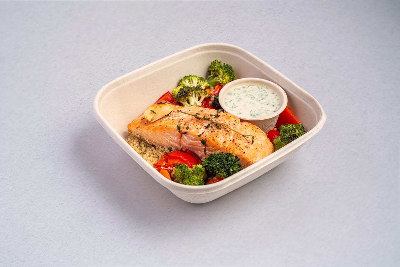 Salmon Quinoa Bowl