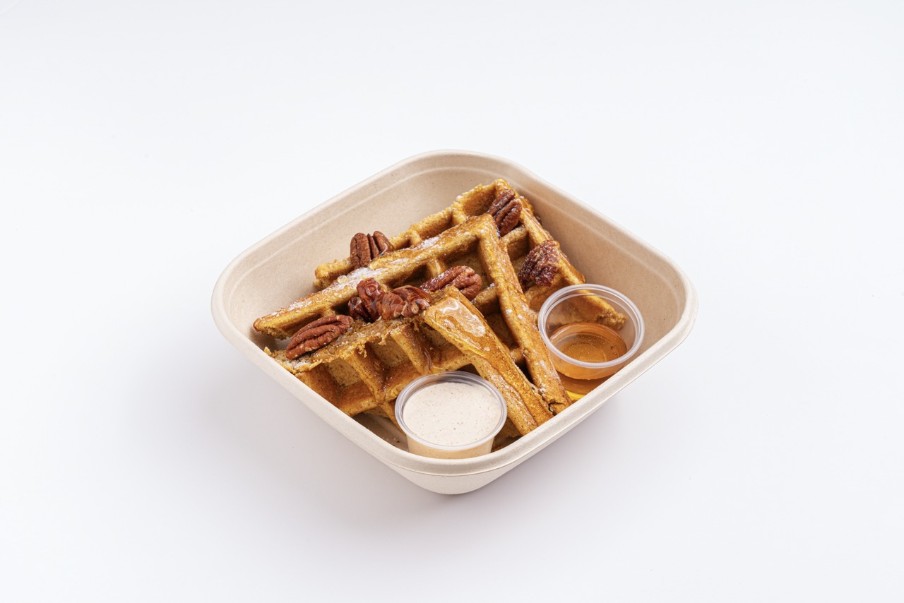 Sweet Potato Protein Waffle